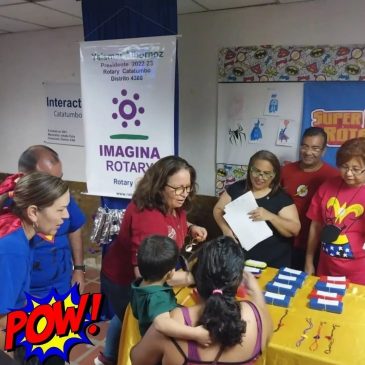 Rotary Catatumbo ¡Llegamos con SuperVisión! El programa médico de salud visual