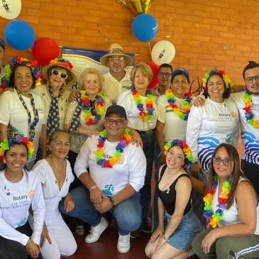 Una jornada rotaria de unión y amistad en Guarenas