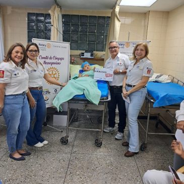 Proyectos de servicio neosegoviano: dotación de válvulas para hidrocefalia y espina bífida